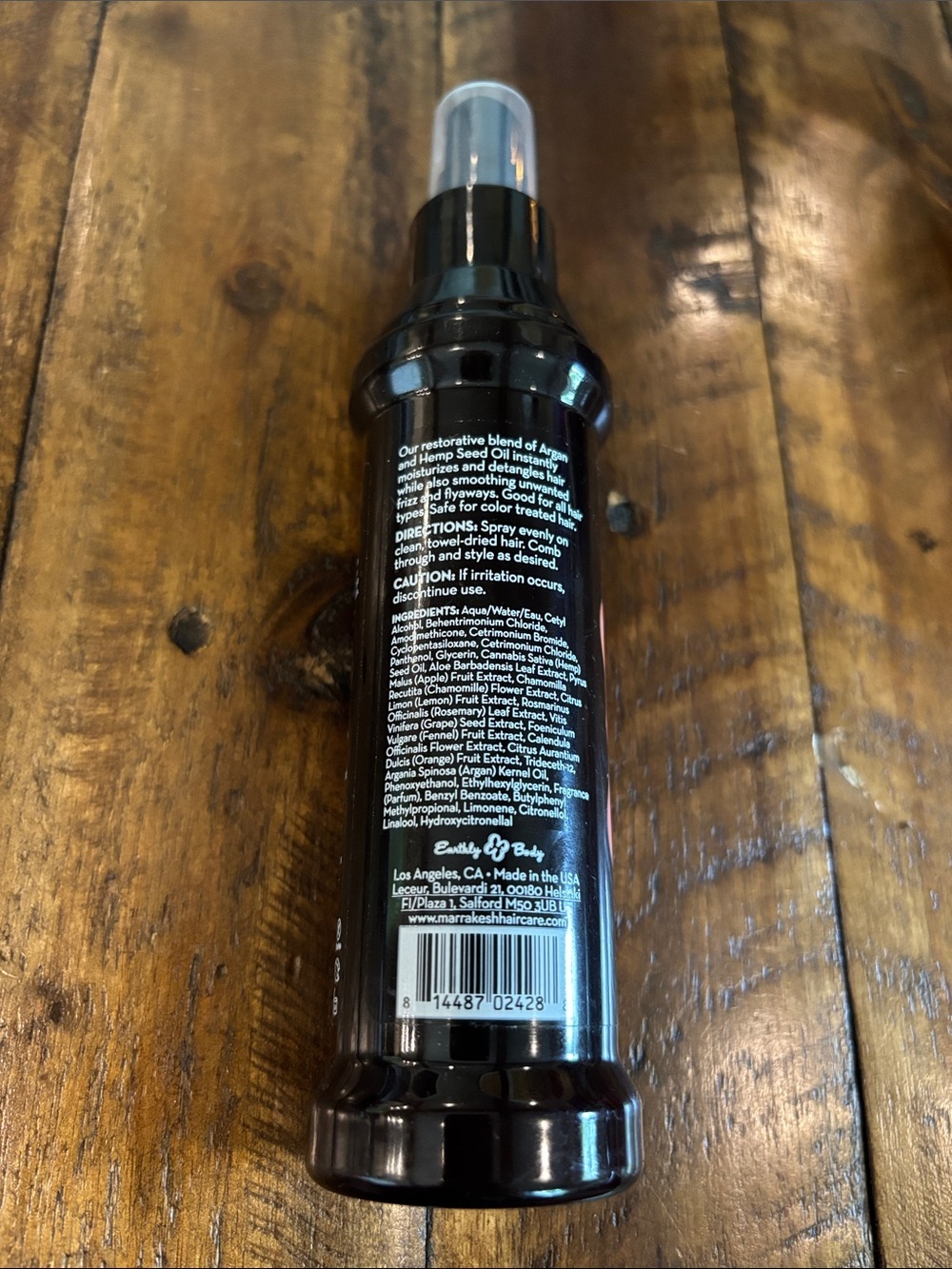 Marrakesh. Argan & Hemp Ool Therapy Leave-In Treatment & Detangler - NEW - Picture 2 of 2